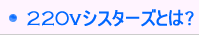 220v�V�X�^�[�Y�Ƃ́H